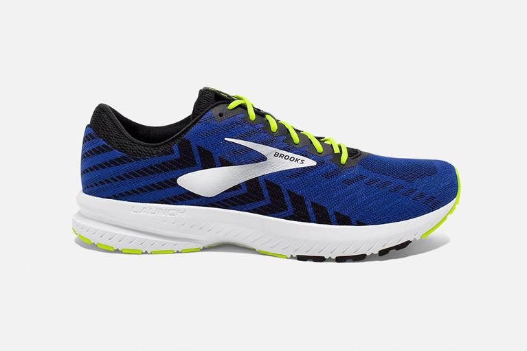 Brooks Launch 6 Men's Road Running Shoes - Blue (02647-VCFH)